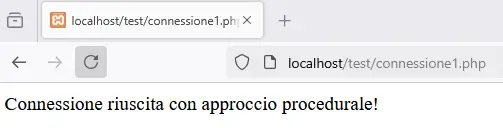 connessione procedurale connessione procedurale