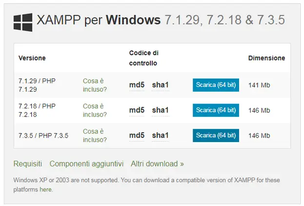 xampp
